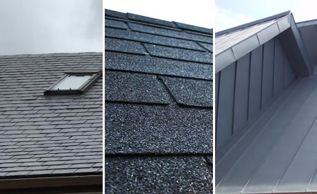 Types de matériaux de couverture